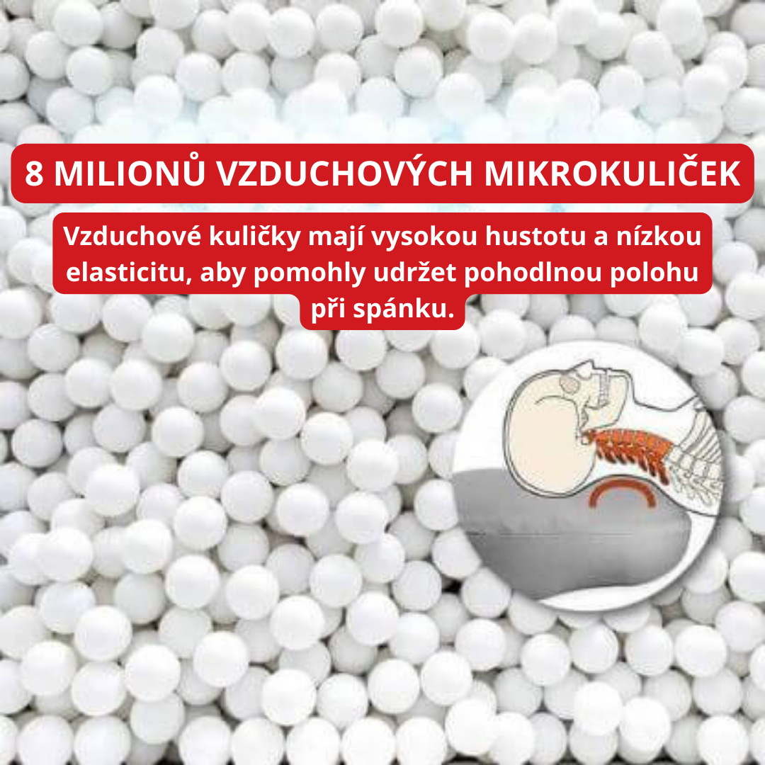 8 MILIONŮ VZDUCHOVÝCH MIKROKULIČEK